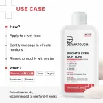Dermatouch Bright & Even Skin Tone Gentle Cleanser For Dark Spots & Uneven Skin Tone view 16