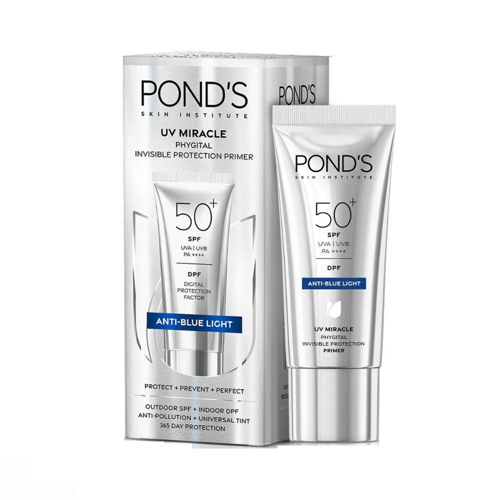 Pond's Ponds Anti-Blue Light Uv Miracle SPF 50 PA ++++ & DPF