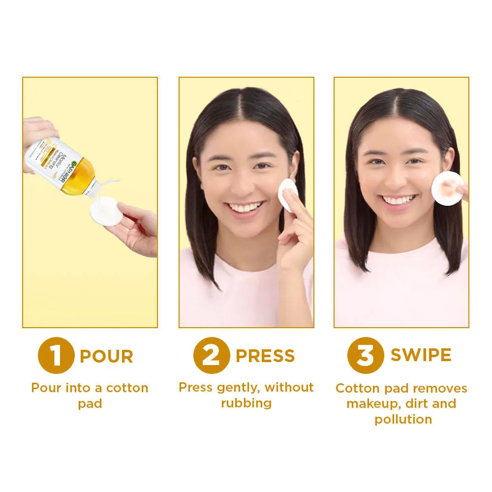 Garnier Skin Naturals Micellar Oil-Infused Cleansing Water For Cleansing & Make-Up Remover | 125ml