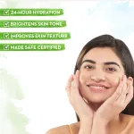 Mamaearth Rice Oil-Free Face Moisturizer With Rice Water & Niacinamide For Glass Skin view 3