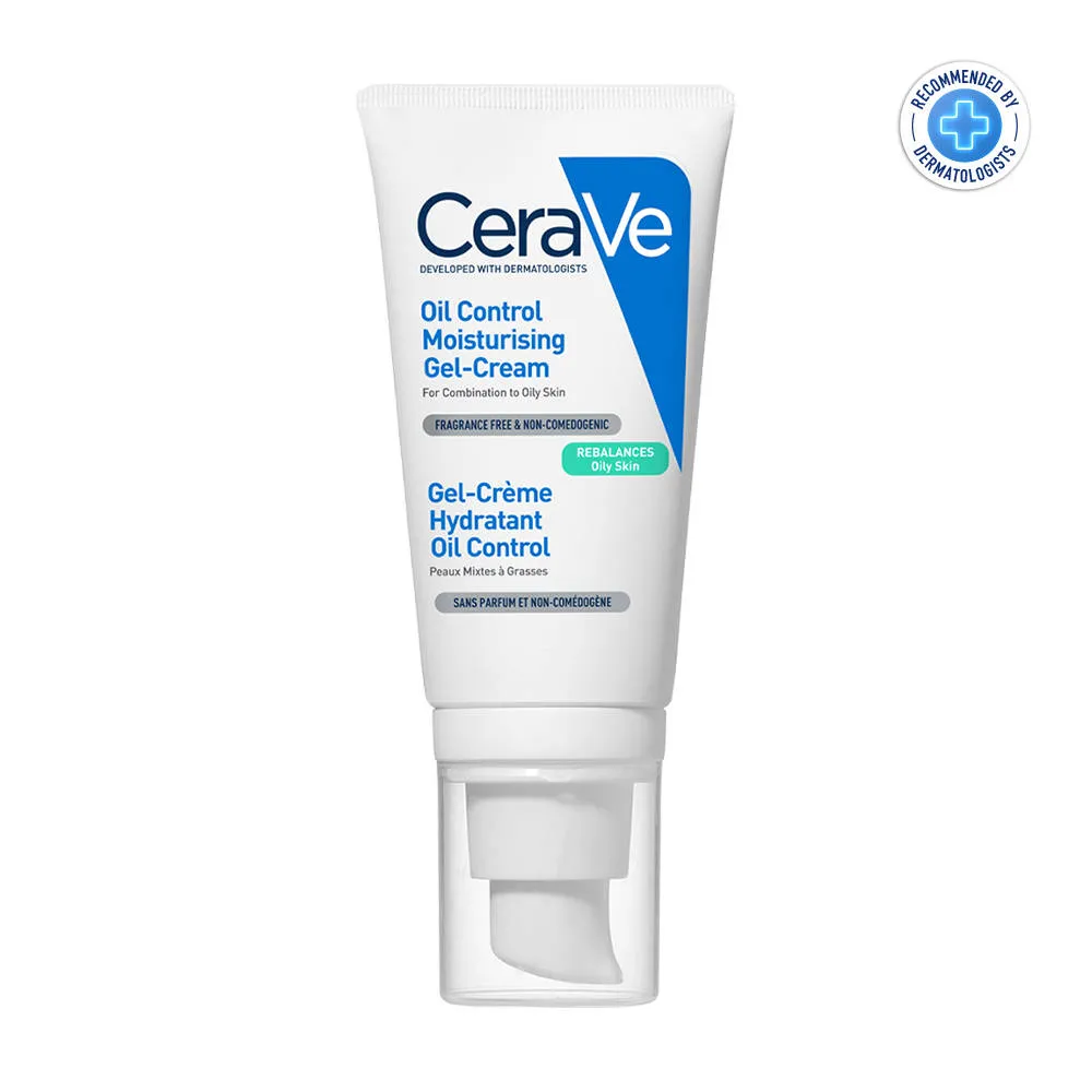 CeraVe Oil Control Gel Moisturizer & Foaming Face wash, Skincare Combo for Oily & Combination Skin