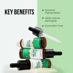 Dr. Sheth's Kesar and 2% Kojic Acid Ampoule Serum for Pigmentation and Glow Boost view 3
