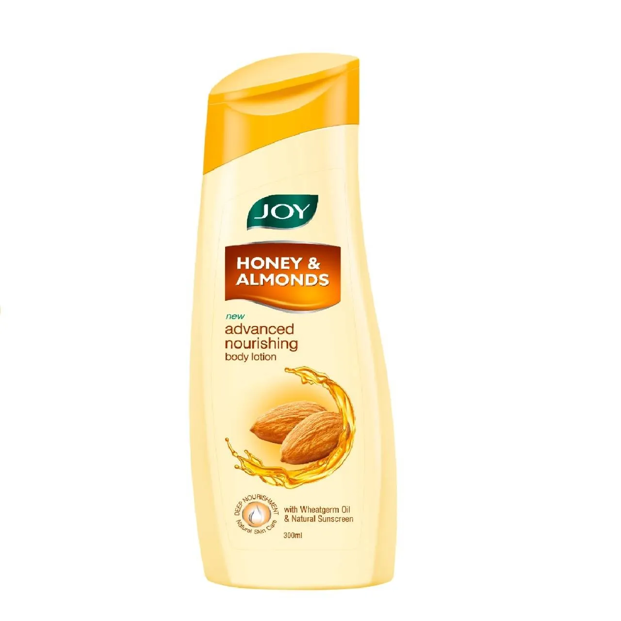 Joy Honey & Almonds Lightweight Body Lotion with Shea Butter, Nourishing 24hr Care for Winter