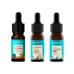 Pilgrim Bright, Glowing Skin Trio 10% Vitamin C, 10% Niacinamide & 25% AHA BHA PHA Face Serums view 2