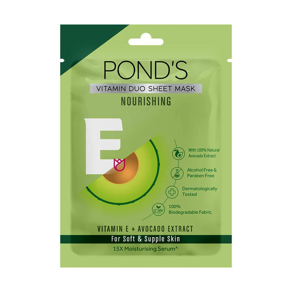 Pond's Ponds Vitamin With 100% Natural Extracts Sheet Mask