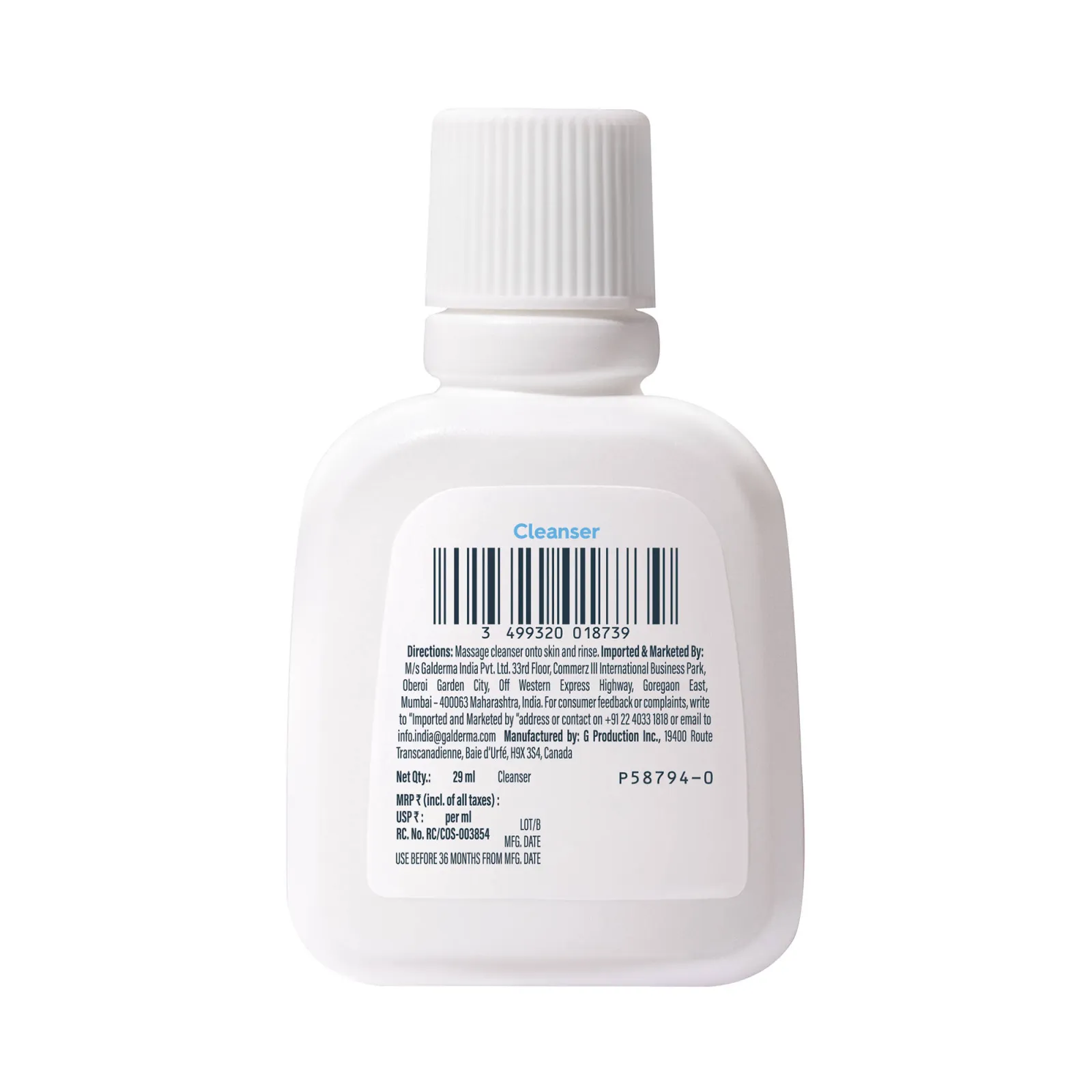 Cetaphil Hydrating Foaming Cream Cleanser Removes Micro Particles