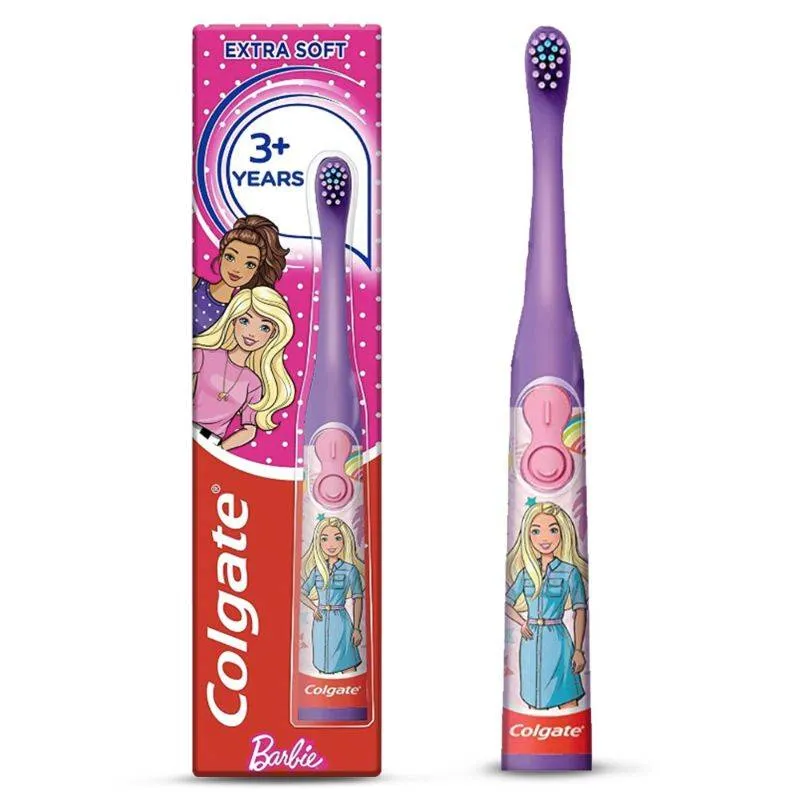 Colgate Kids Barbie Battery Powered Toothbrush - 1 Pc