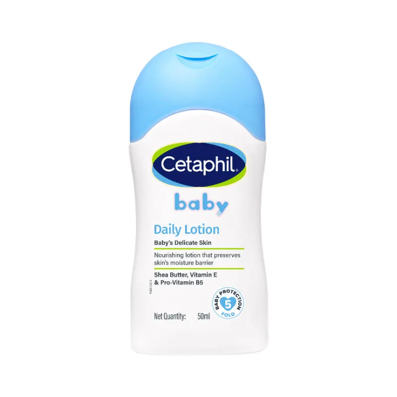 Cetaphil Baby Daily Lotion With Shea Butter, pH Balanced, Helps Preserve Skin Barrier