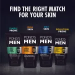 Pond's Ponds Men Pollution Out Activated Charcoal Deep Clean Face Wash view 7