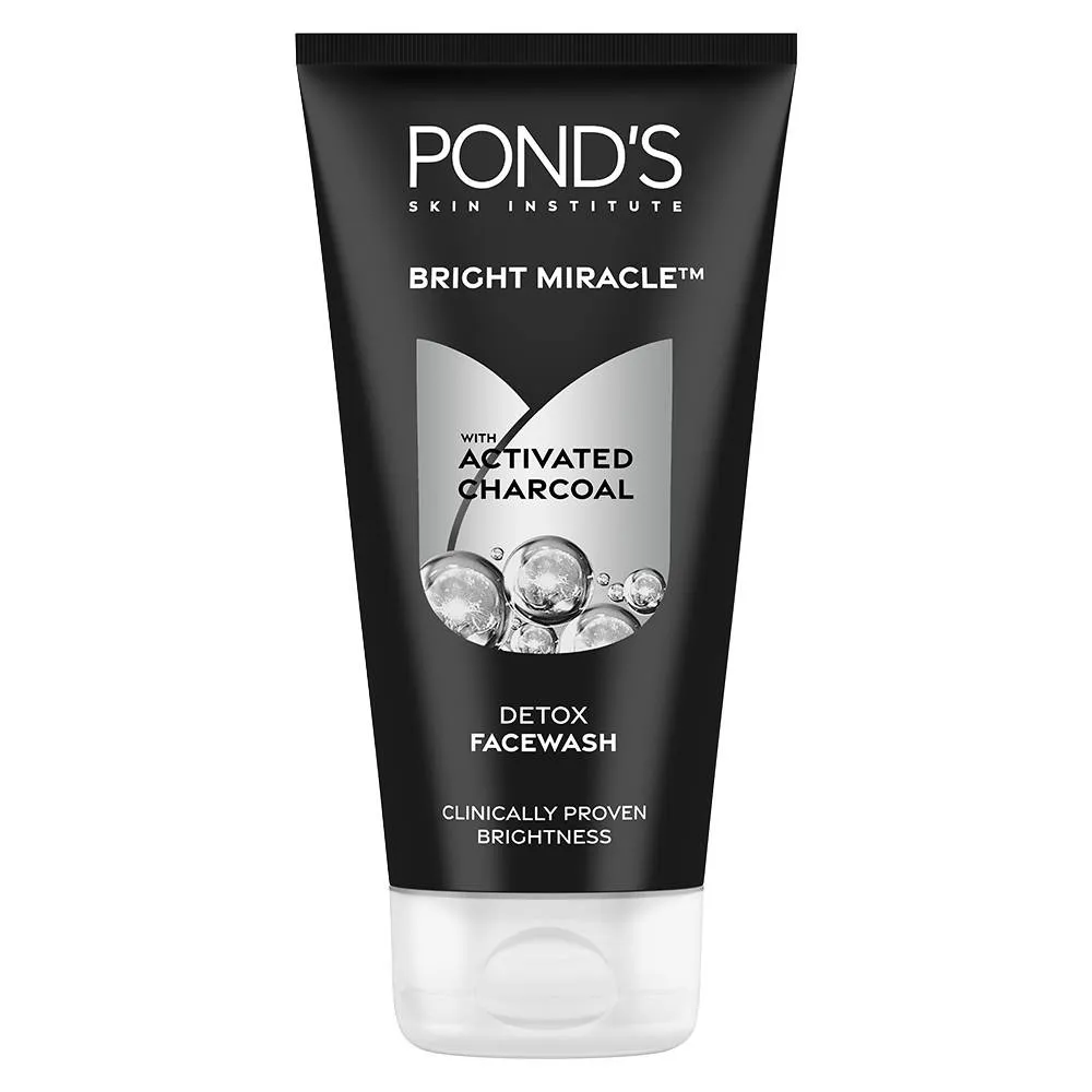 Pond's Ponds Pure Detox Anti-Pollution Purity Face Wash With Activated Charcoal