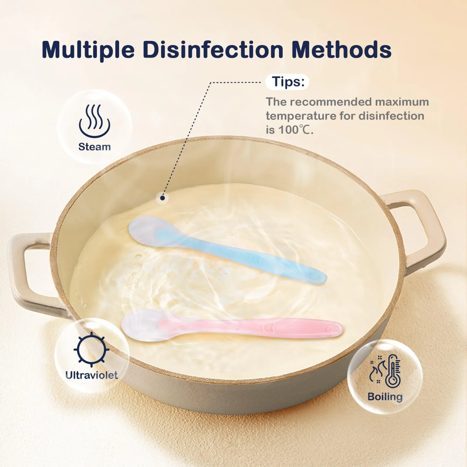 Aiwibi Baby Silicon Chewable Spoon