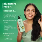 Plum Avocado & Argan Oil Sulphate-Free Shampoo For Frizzy Hair view 4