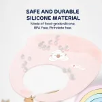 Aiwibi Baby Silicone Bib Fold N Go view 4