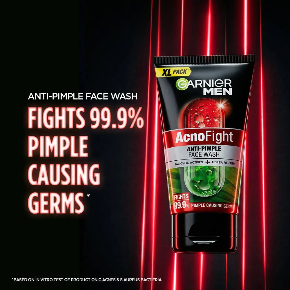 Garnier Men AcnoFight Anti Pimple Face Wash