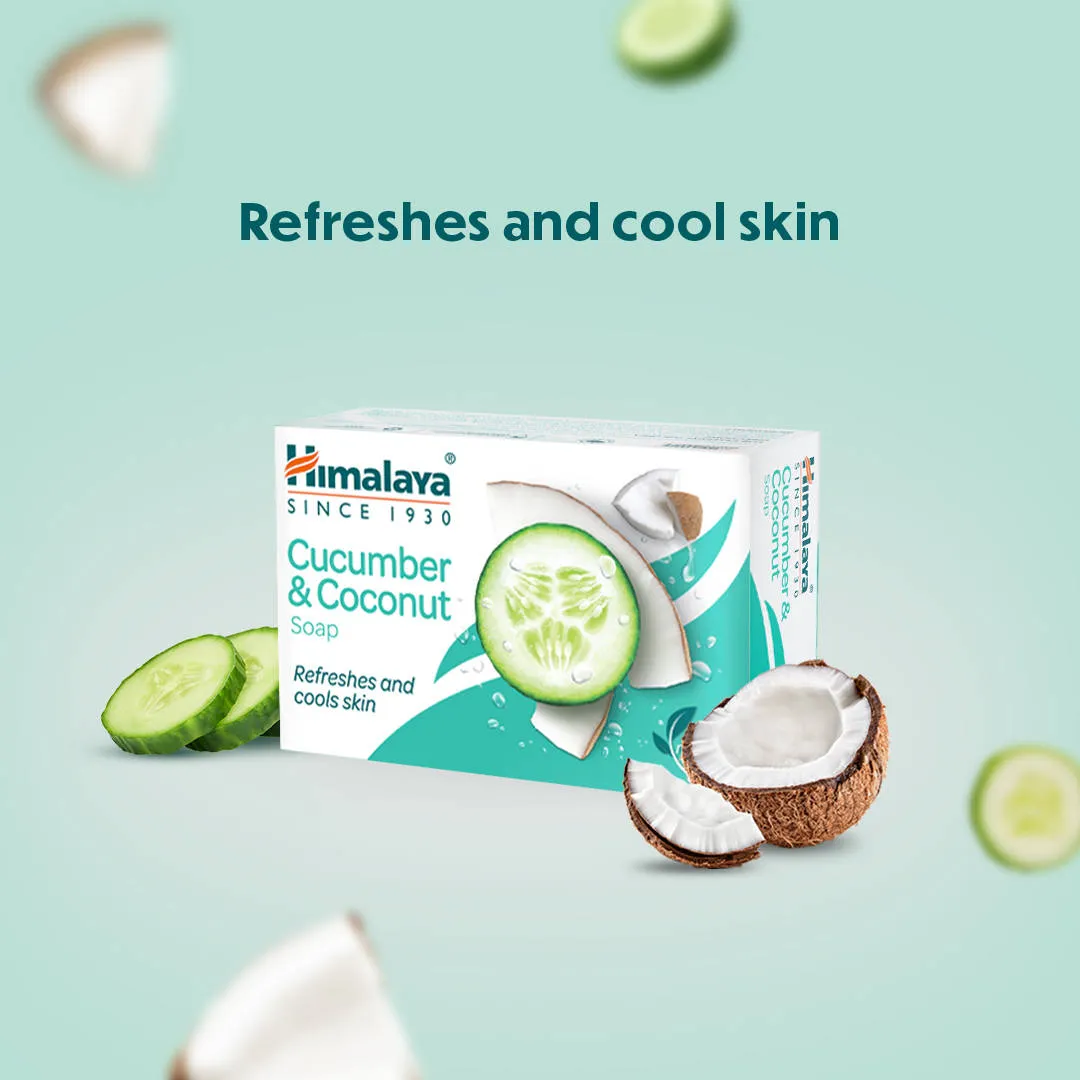 Himalaya Cucumber and Coconut Soap - Pack of 6