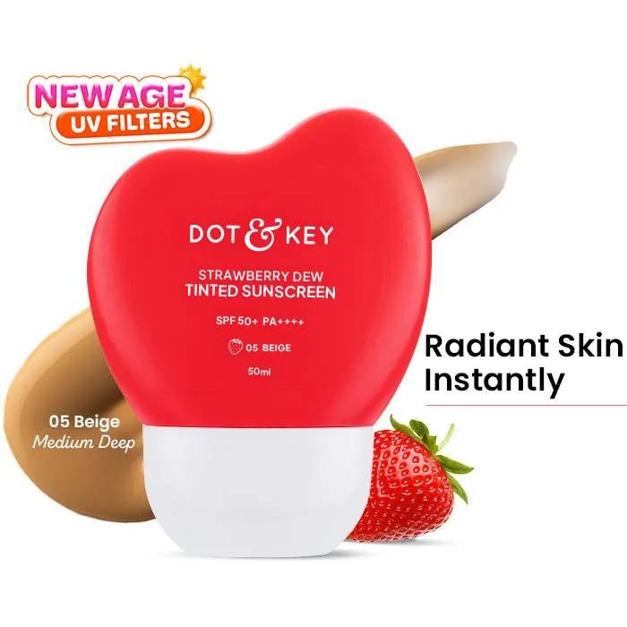 Dot & Key Strawberry Dew Tinted Sunscreen SPF 50+ PA++++