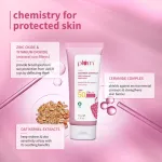 Plum Ceramide & Oat Mineral Sunscreen SPF 50 PA+++ Protects Skin Barrier, For Dry ToNormalSkin view 3
