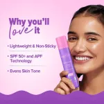 Aqualogica Sunscreen & Vanilla Perfume Mist Combo Protects Skin with SPF 50+ & Refreshing Fragrance view 12