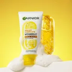 Garnier Vitamin C Gel Face Wash for Brighter Skin Gently Cleanses Skin & Removes impurities view 2