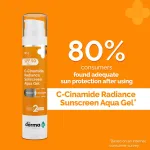 The Derma Co C-Cinamide Sunscreen SPF 50 Aqua Gel PA++++ With Vitamin C & Niacinamide view 12
