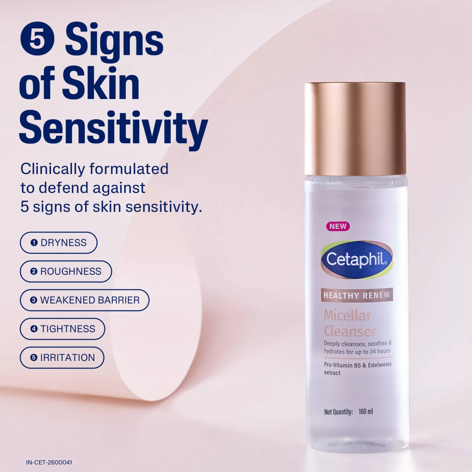 Cetaphil Healthy Renew Micellar Cleanser With Botanical Extracts & Purified Peptides