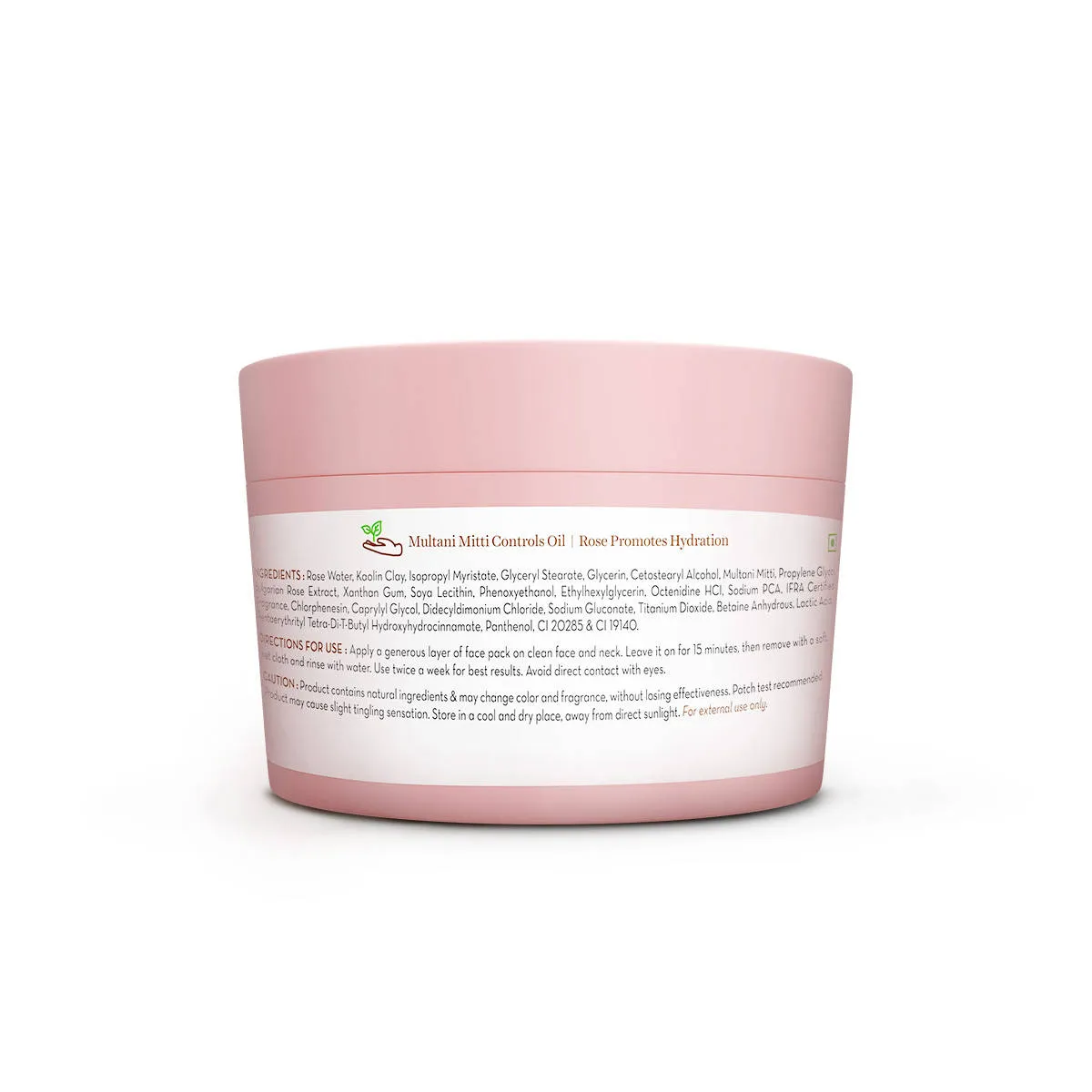 Mamaearth Multani Mitti Oil Balance Face Pack Controls Oil, Minimizes Pores & Gives Radiant Skin