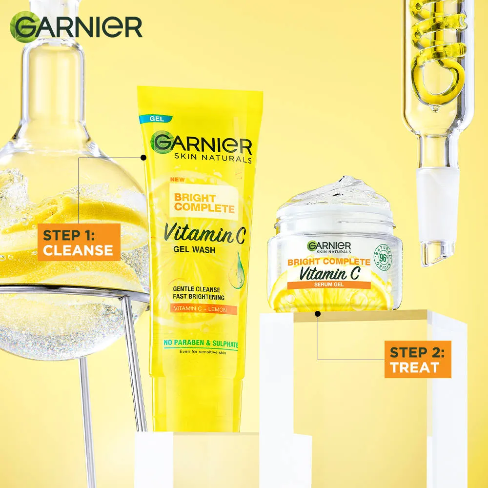Garnier Bright Complete Vitamin C Gel Facewash