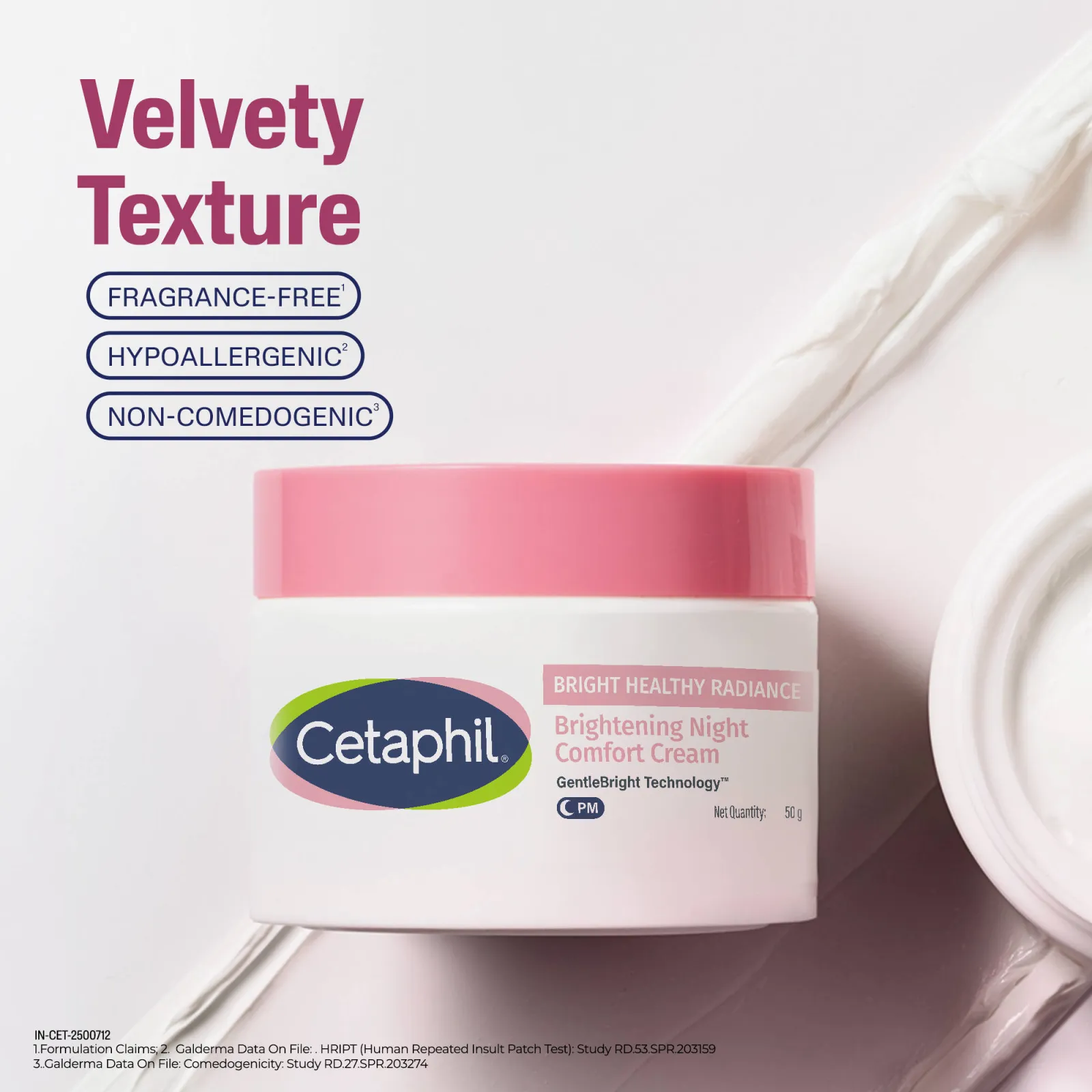 Cetaphil BHR Brightening Night Comfort Cream With Sea Daffodils For Improved Skin Tone