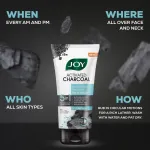 Joy Activated Charcoal Face Wash For Oily Skin To Controls Oil & Removes Dirt & Blackheads view 7