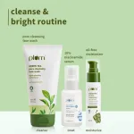 Plum Green Tea Face Wash, Serum And Moisturizer Trio With SPF 50 PA+++ For Acne Prone & Oily Skin view 7