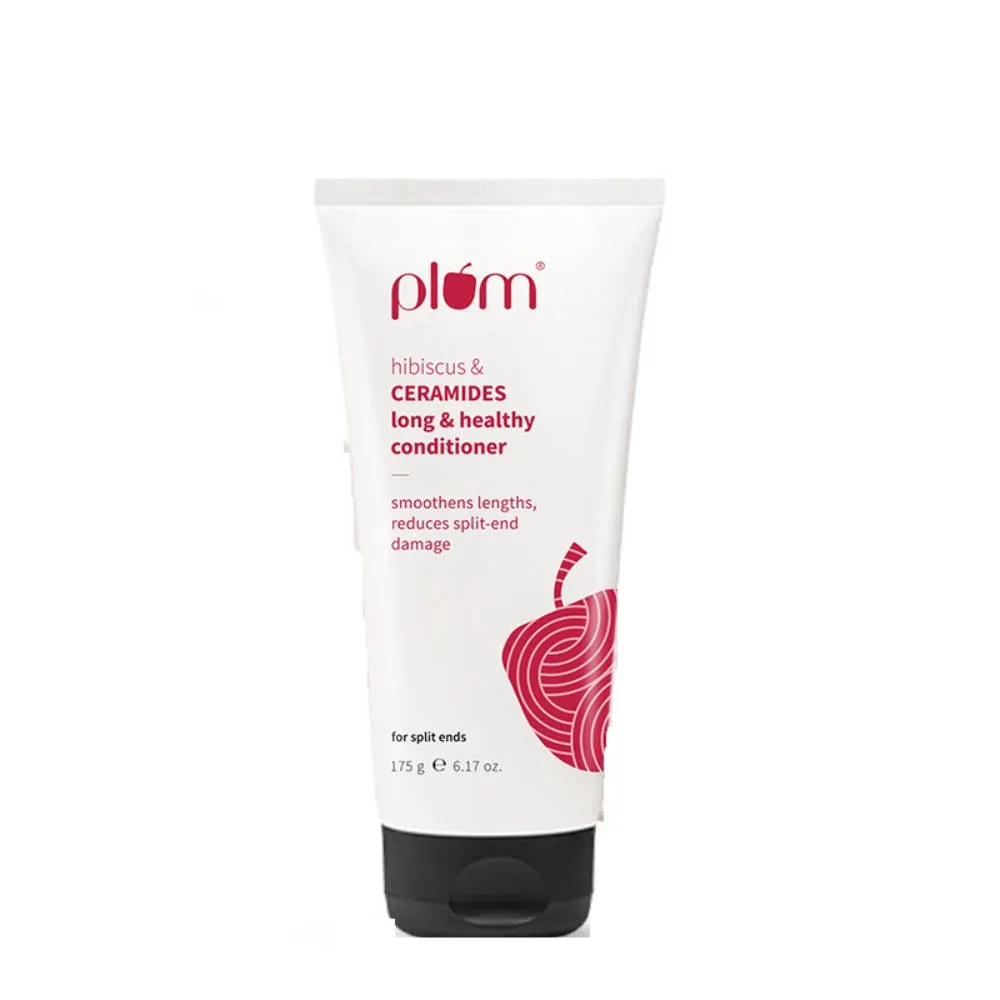 Plum Hibiscus & Ceramides Conditioner For Healthy - Long Hair
