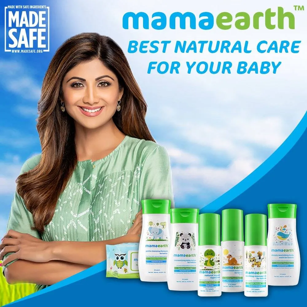 Mamaearth Baby Powder With Organic Oatmeal & Arrowroot Powder