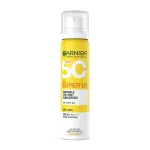 Garnier Super UV Invisible Air Mist Spray Sunscreen SPF50 PA++++ For UVA/B, Over Makeup Spray, No White Cast view 9