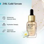 Pilgrim 24K Gold Face Serum with Niacinamide & Hyaluronic Acid view 3