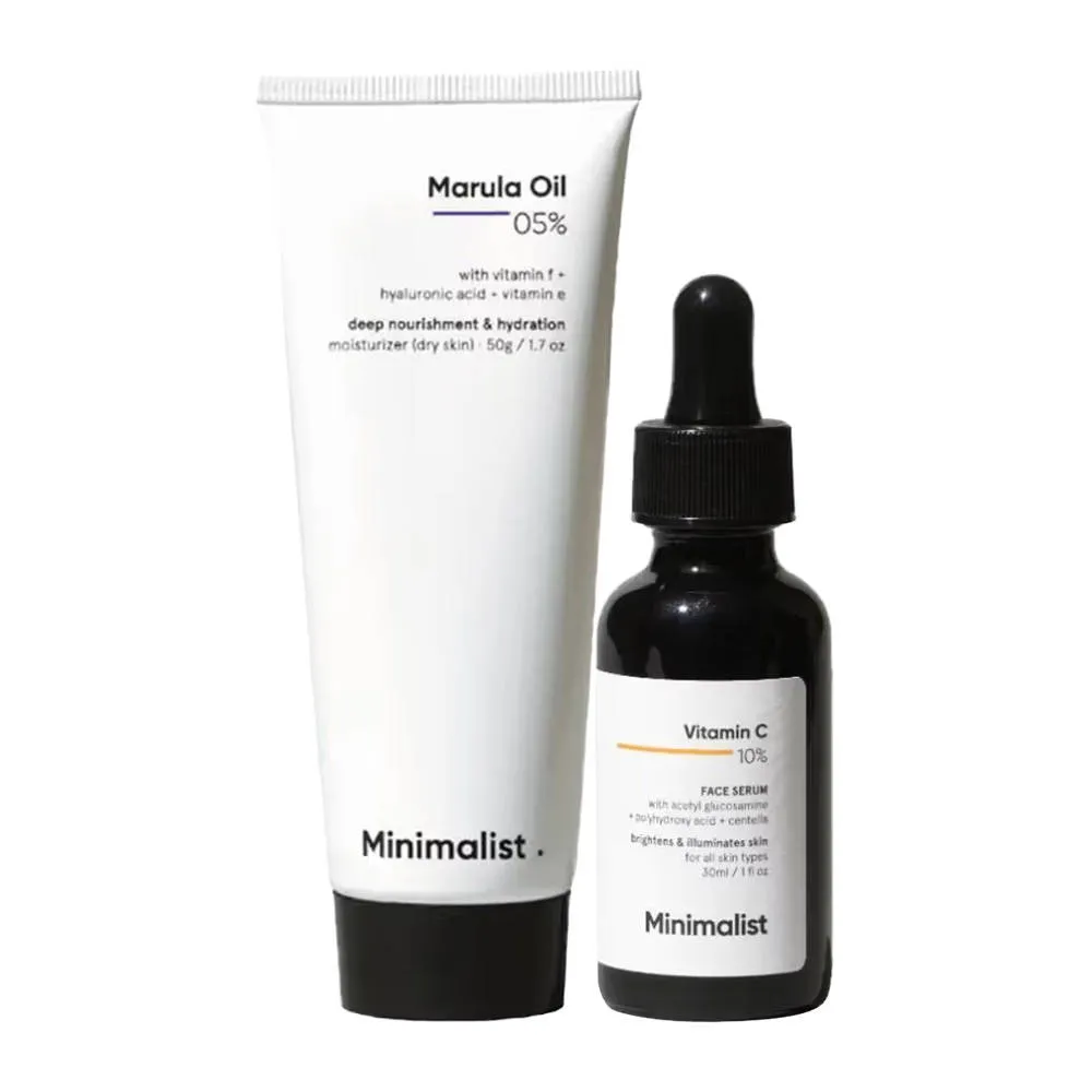 Minimalist Glow & Nourish Combo for Dry Skin