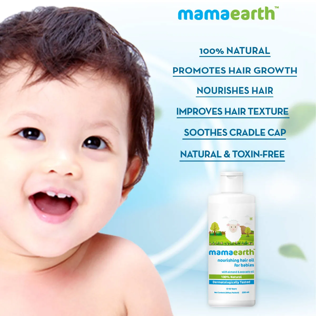 Mamaearth Nourishing Hair Oil For Babies