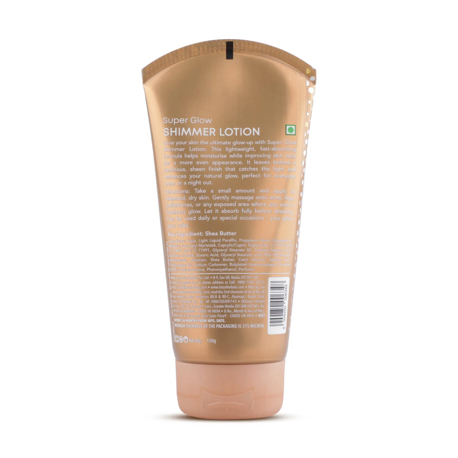 Lotus Herbals Super Glow Shimmer Body Lotion