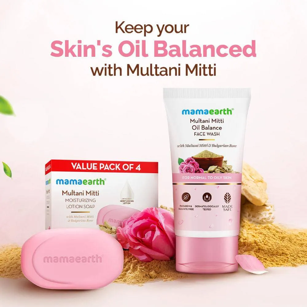 Mamaearth Multani Mitti Oil Balance Face Wash