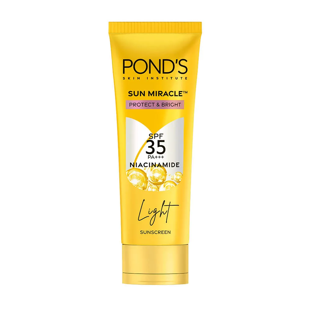 Pond's POND’S Sun Miracle SPF 35 PA+++ Light Sunscreen - Protect & Bright, With Niacinamide