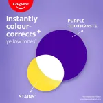 Colgate Visible White Purple Toothpaste view 2