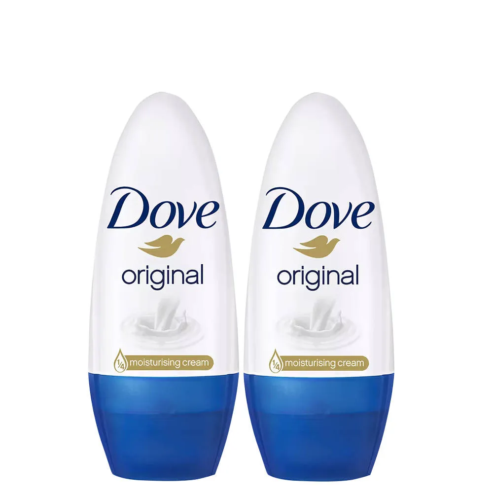 Dove Original Deodorant Roll On Pack Of 2