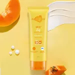 Aqualogica Glow+ Dewy Lightweigh Sunscreen Gel SPF 50+ PA++++ with Papaya & Vitamin C view 2