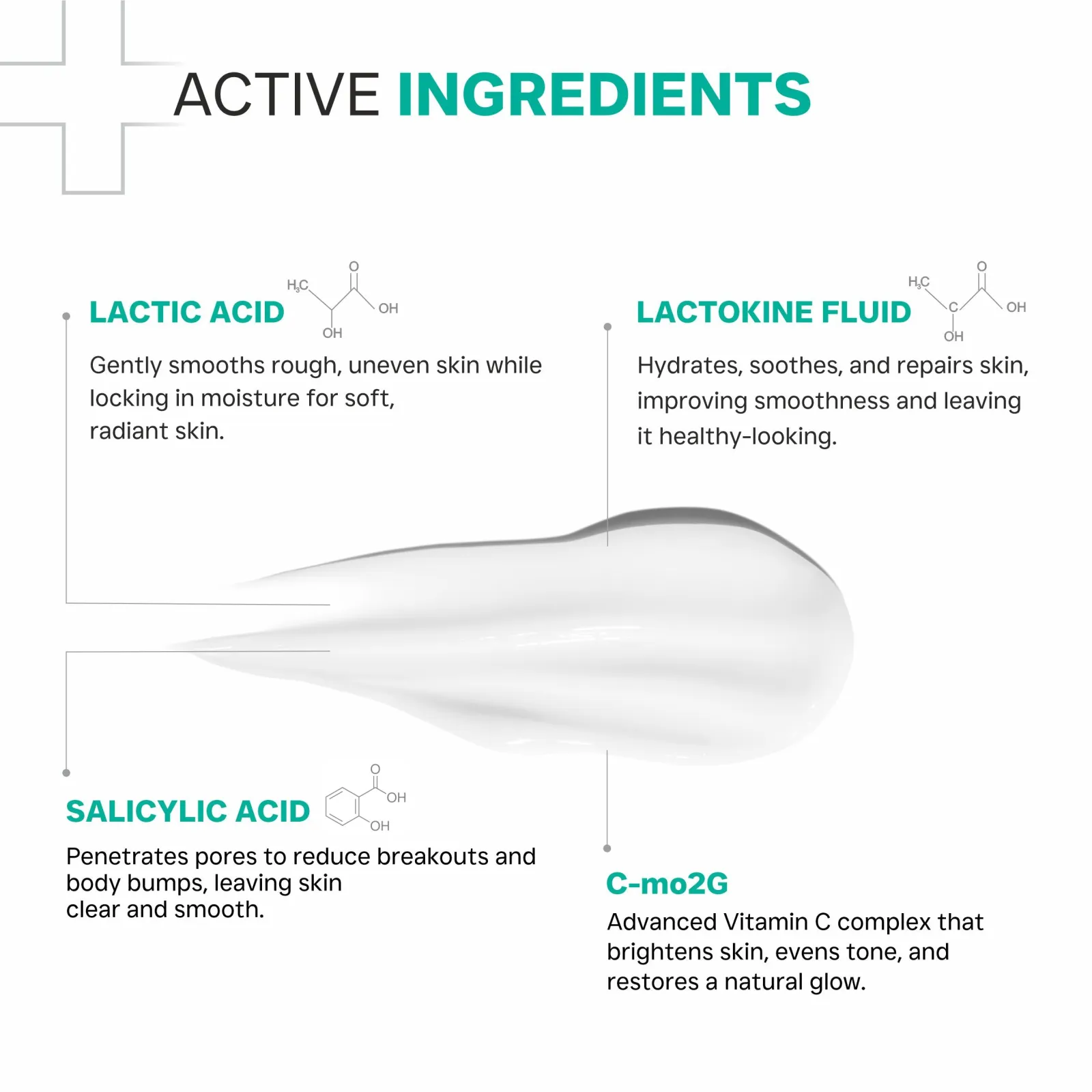 Dermatouch AHA 10% BHA 1% Body Lotion for Tanned & Bumpy Skin