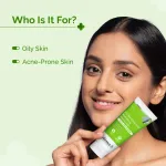 The Derma Co 5% Nia-Ceramide Mattifying Moisturizer for Oily & Acne Prone Skin 100g view 2
