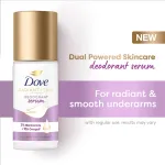Dove Radiant+Care Roll On Deodorant Serum With 3% Niacinamide & 10X Omega 6 view 4