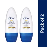 Dove Original Deodorant Roll On For Women - Pack Of 2 view 6