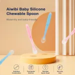 Aiwibi Baby Silicon Chewable Spoon view 3