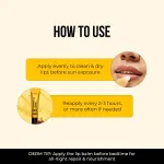Dr. Sheth's Kesar and Kojic Acid Lip Balm SPF 50+ PA+++ for Pigmentation and 24H Moisturization view 9