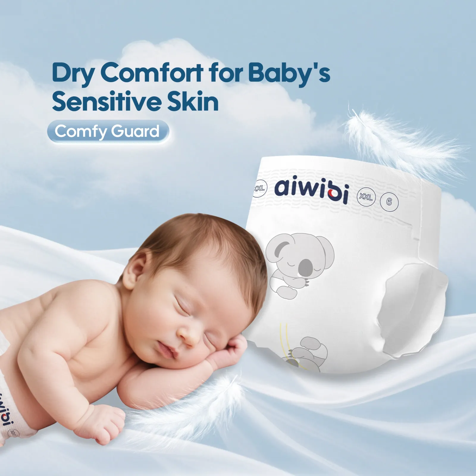 Aiwibi Comfy Guard Baby Diapers