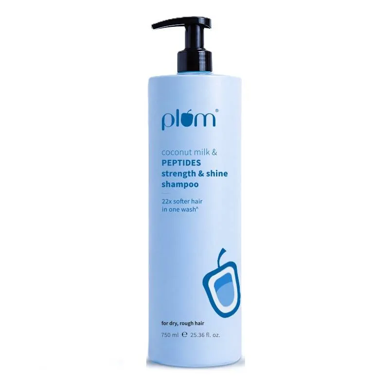 Plum Coconut Milk & Peptides Strength And Shine Shampoo